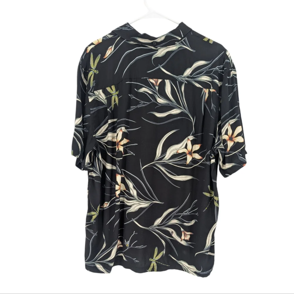 Rag & Bone Men's Avery Graphic Camp Shirt Size XL - Picture 3 of 8